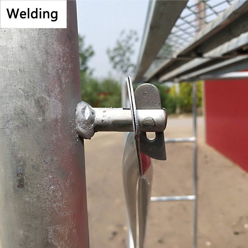 Anmeilexst Detachable Scaffolding and Guardrail System Locking Pin, Hinge Pin, Shelf Bracket Welding Fixing Peg Pins, Steel Galvanizing, 8 Pcs - Image 5